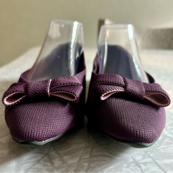 NWOT 41 Hawthorn Stitch Fix Oaklyn Knit Bow Ballet Flats - Picture 3 of 10